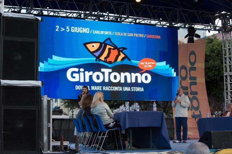 Il palco del girotonno 2016